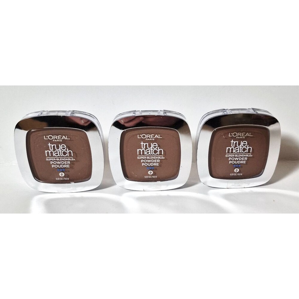 3 x L'oreal True Match Super Blendable Powder Foundation Makeup ~ C9 DEEP ~ NEW